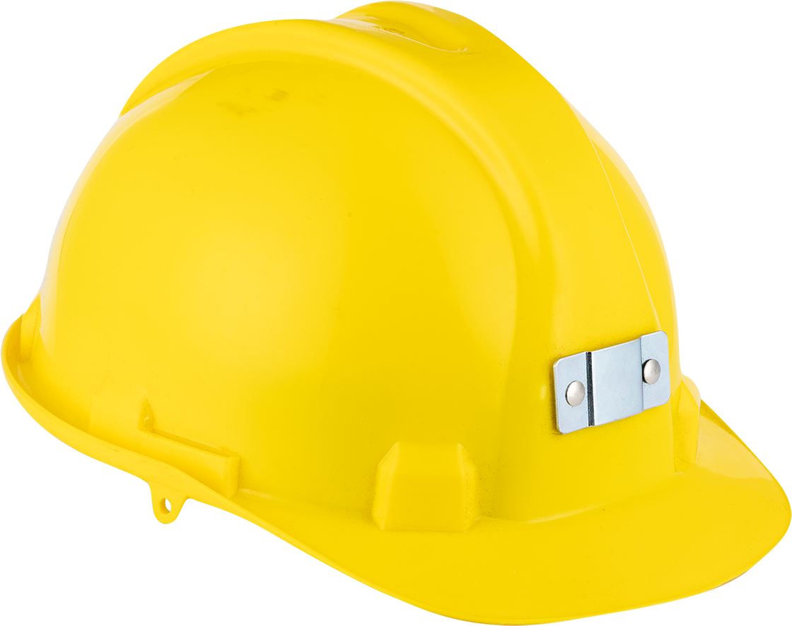 metal-clamp-hard-hat-yellow